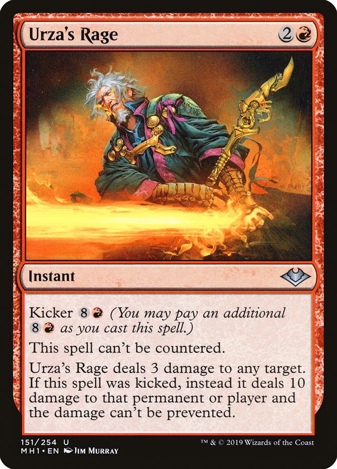 Urza's Rage 151/254 (Modern Horizons) 