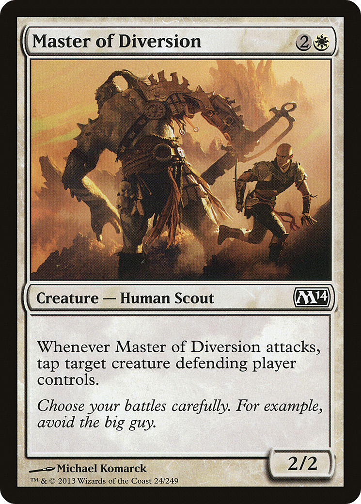 Master of Diversion [Magic 2014] Foil
