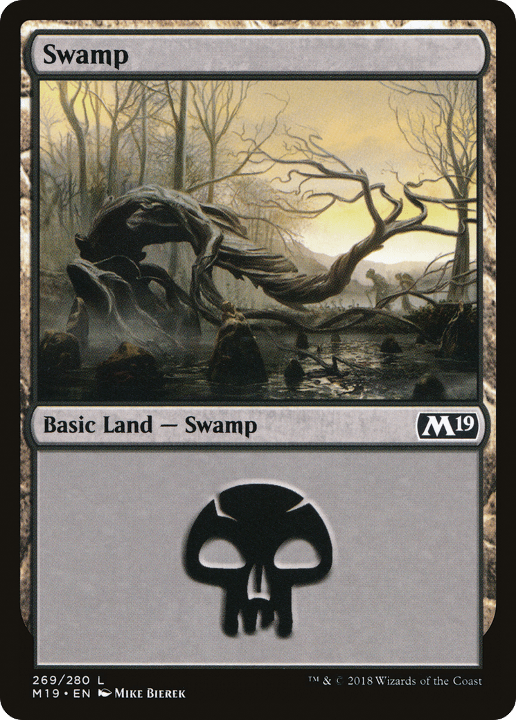 Swamp (269) [Core Set 2019] Foil