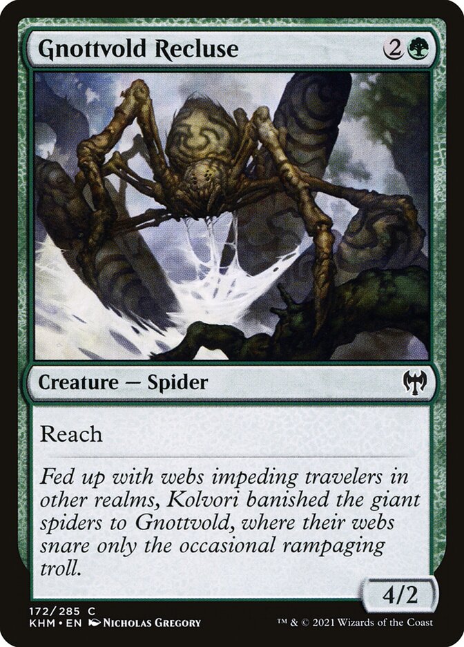 Gnottvold Recluse 172/285 (Kaldheim) 