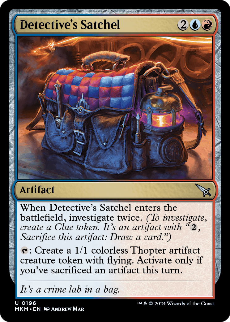 Detective's Satchel [Murders at Karlov Manor] Foil
