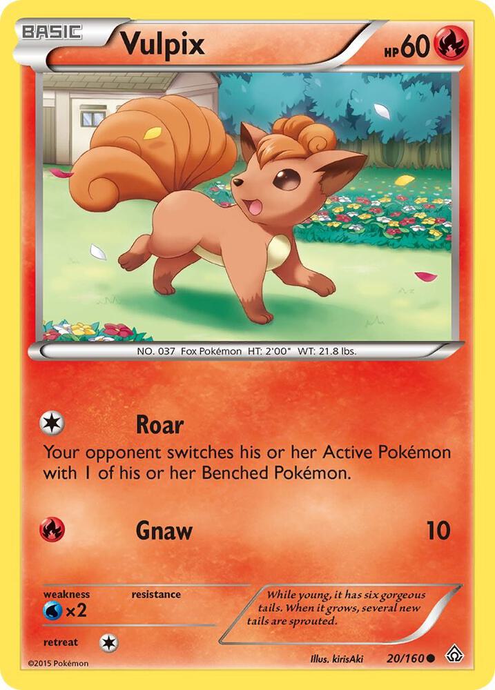 Vulpix 20/160 (XY - Primal Clash) 