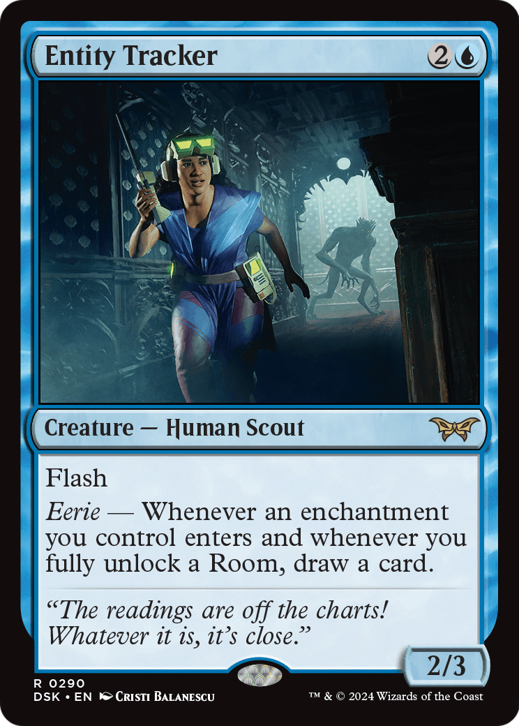 Entity Tracker (0290) [Duskmourn: House of Horror] Foil