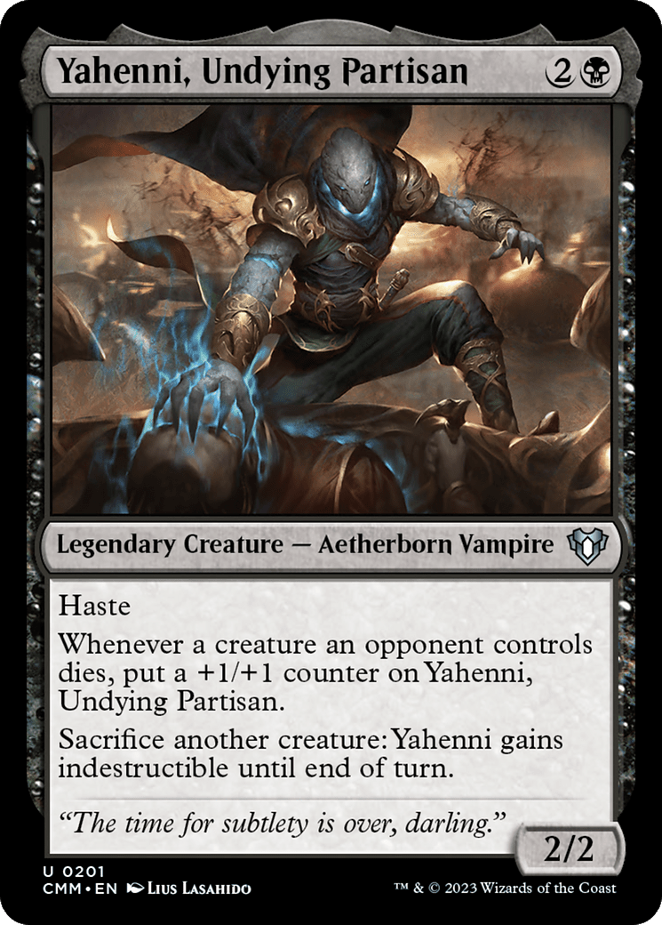 Yahenni, Undying Partisan [Commander Masters] Foil