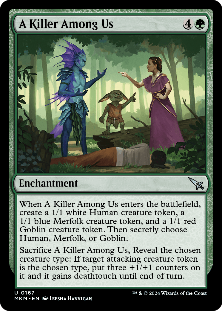 A Killer Among Us [Murders at Karlov Manor] Foil