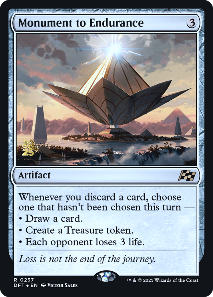 Monument to Endurance (-237) [Prerelease Cards]  Foil