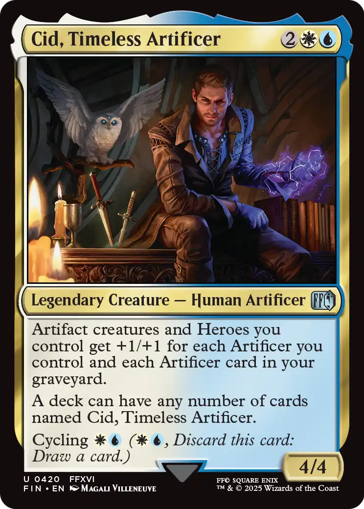 Cid, Timeless Artificer (0420) (420) [FINAL FANTASY]