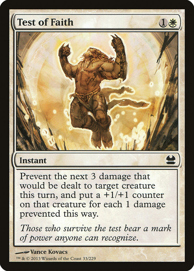 Test of Faith 33/229 (Modern Masters) 