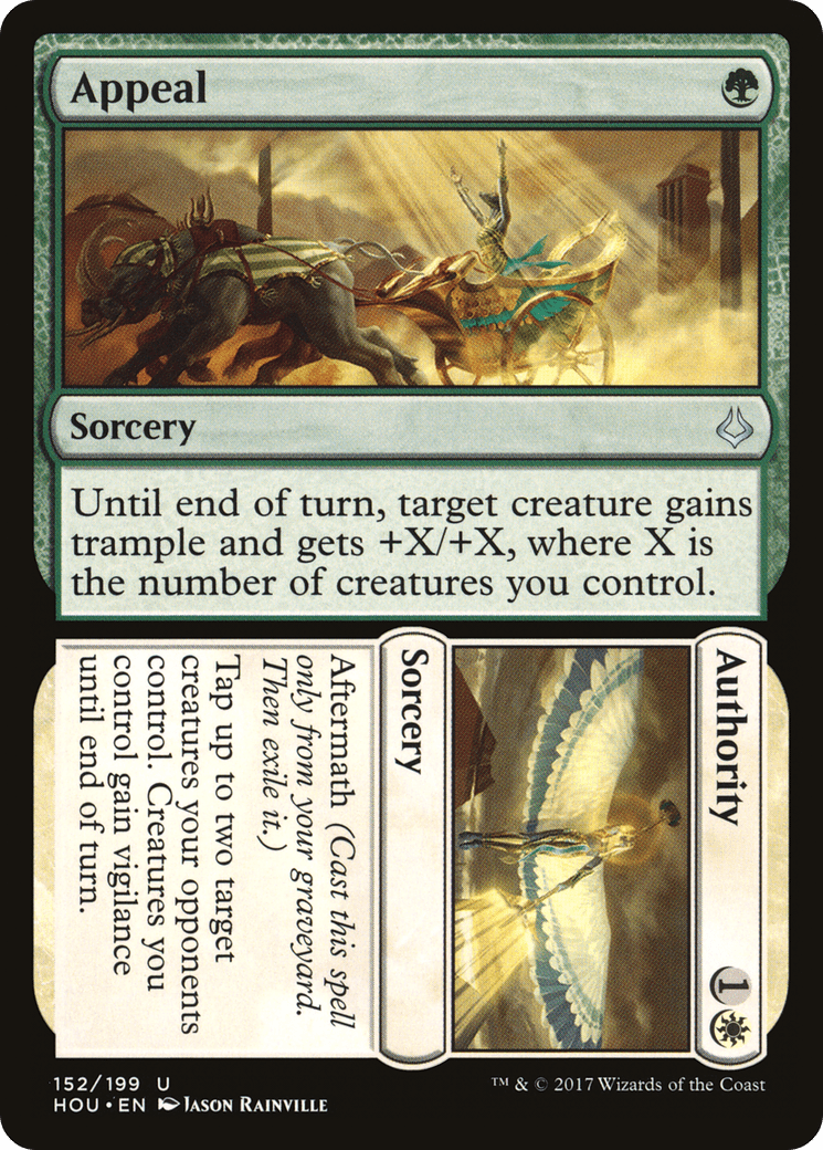 Appeal // Authority [Hour of Devastation] Foil