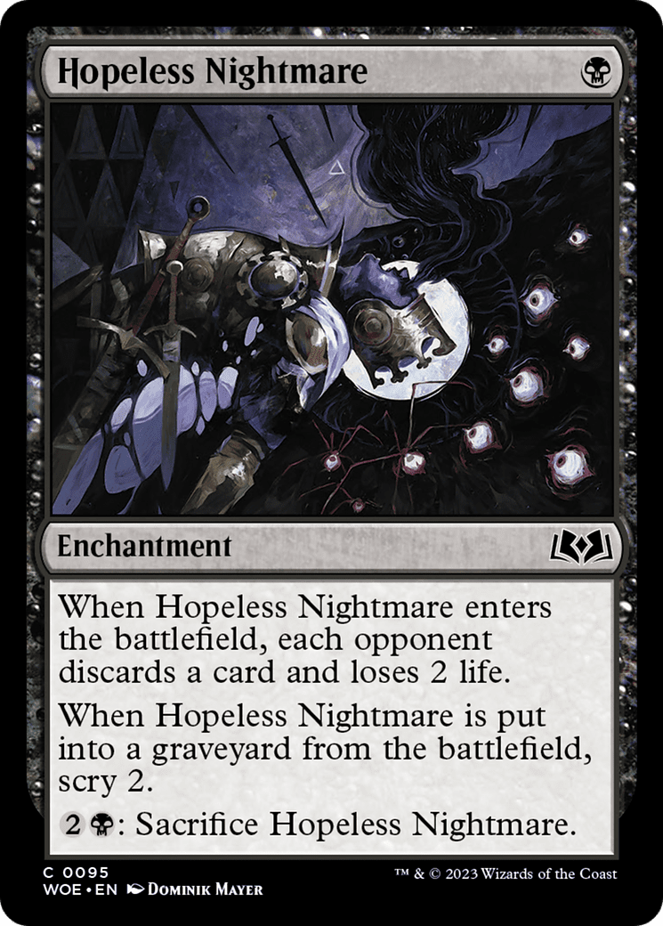 Hopeless Nightmare [Wilds of Eldraine] Foil