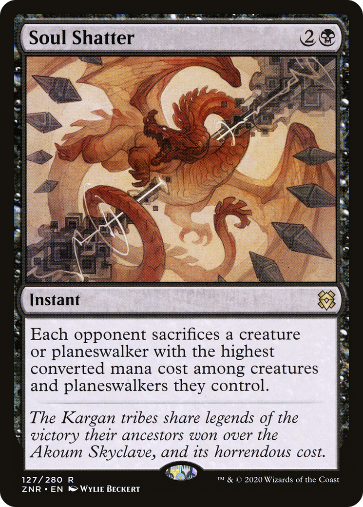 Soul Shatter [Zendikar Rising] Foil