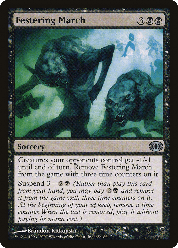 Festering March [Future Sight] Foil