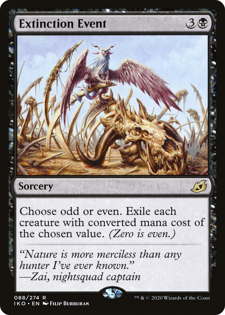 Extinction Event (Promo Pack) [Ikoria: Lair of Behemoths Promos] Foil