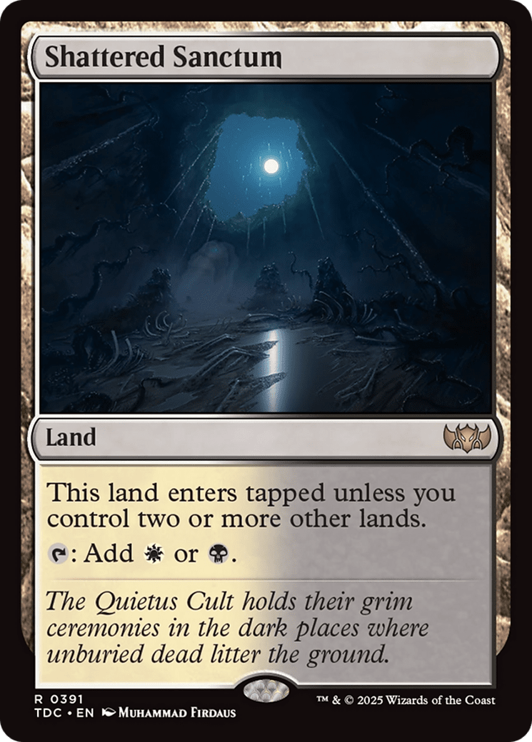 Shattered Sanctum (391) [Commander: Tarkir: Dragonstorm]