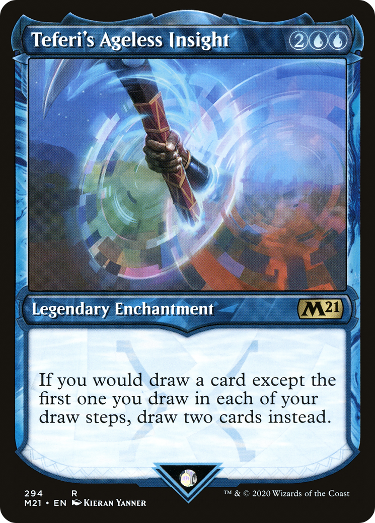 Teferi's Ageless Insight (Showcase) [Core Set 2021] Foil