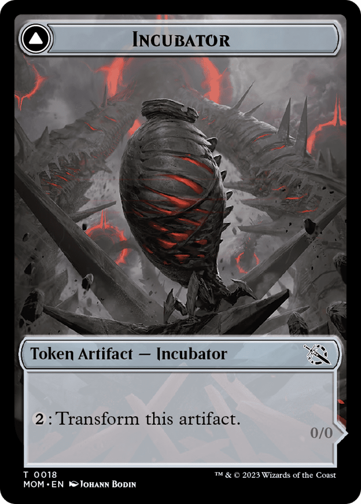 Incubator // Phyrexian (TMOM-018) - March of the Machine Tokens