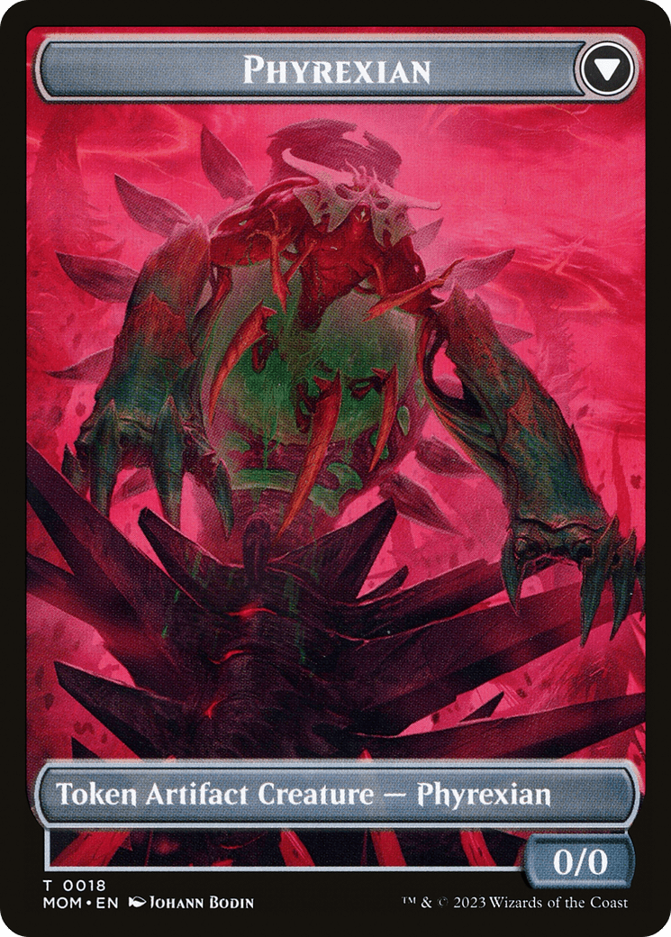Incubator // Phyrexian (TMOM-018) - March of the Machine Tokens