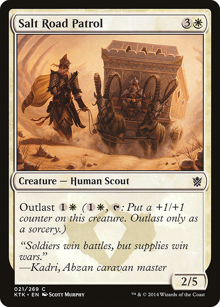 Salt Road Patrol [Khans of Tarkir] Foil