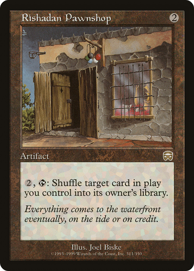 Rishadan Pawnshop [Mercadian Masques] Foil