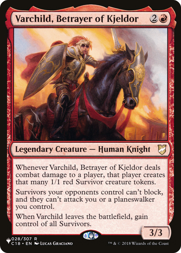 Varchild, Betrayer of Kjeldor |  (028/307) [The List]