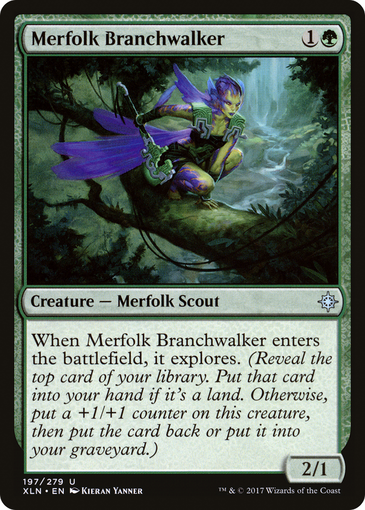 Merfolk Branchwalker [Ixalan] Foil