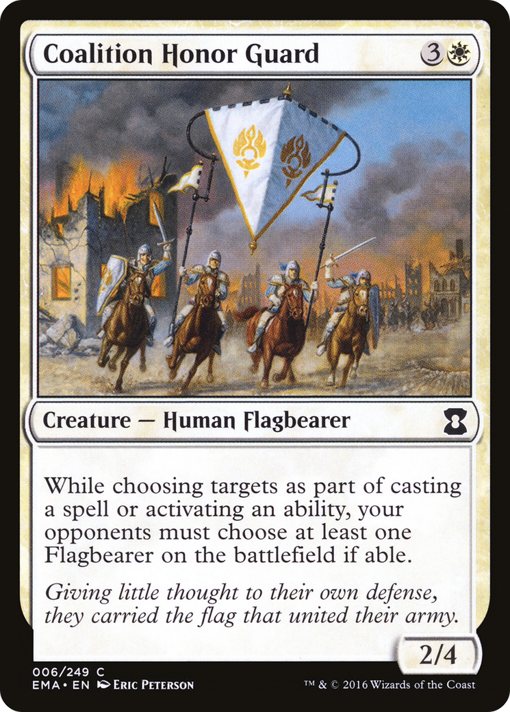 Coalition Honor Guard [Eternal Masters] Foil