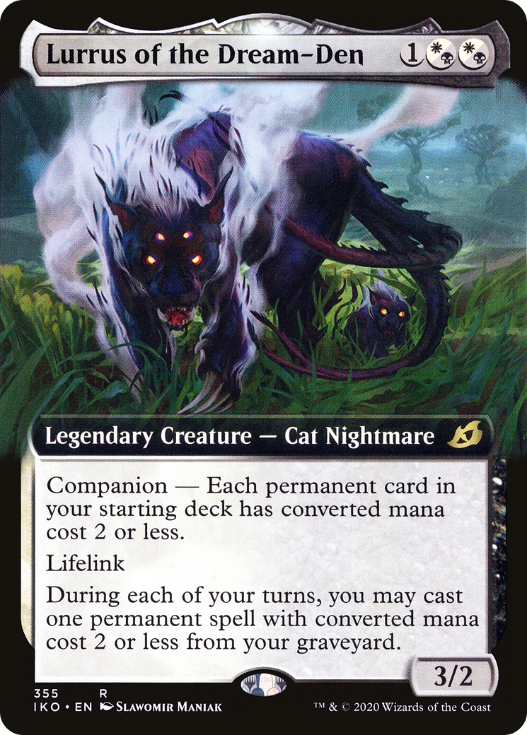 Lurrus of the Dream-Den (Extended Art) [Ikoria: Lair of Behemoths] Foil