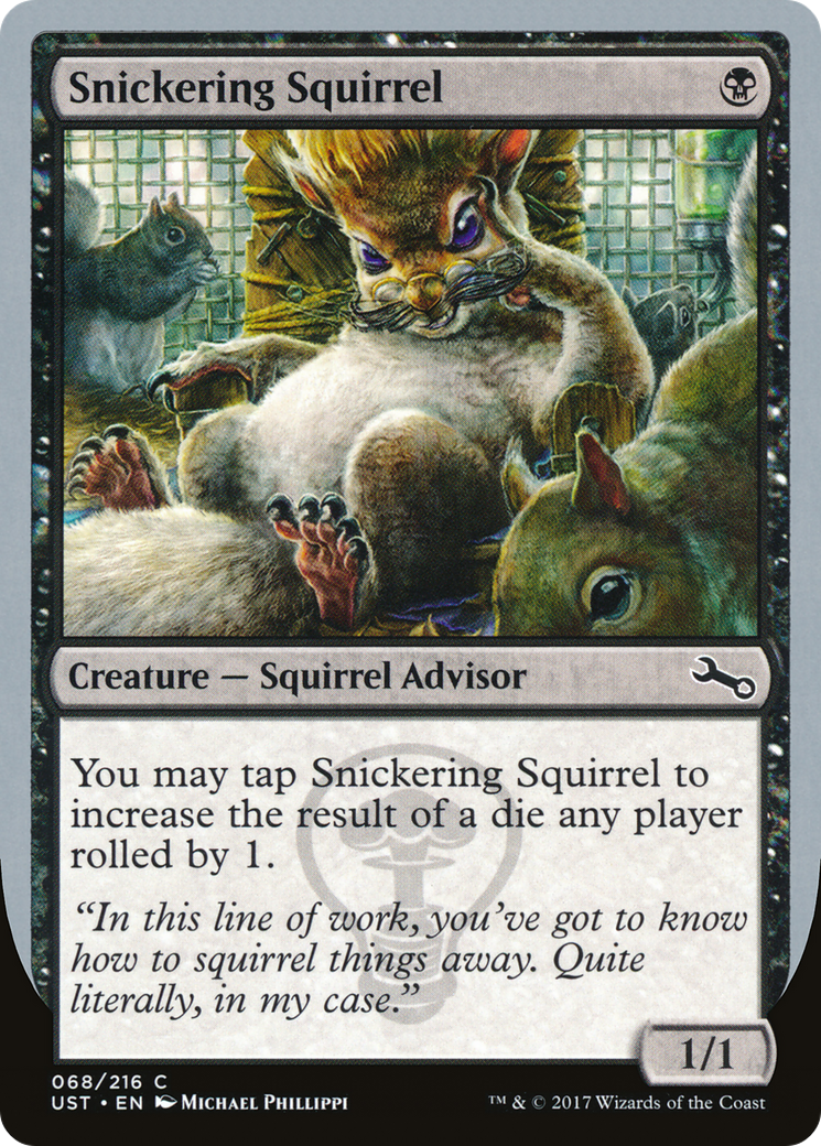 Snickering Squirrel [Unstable] Foil