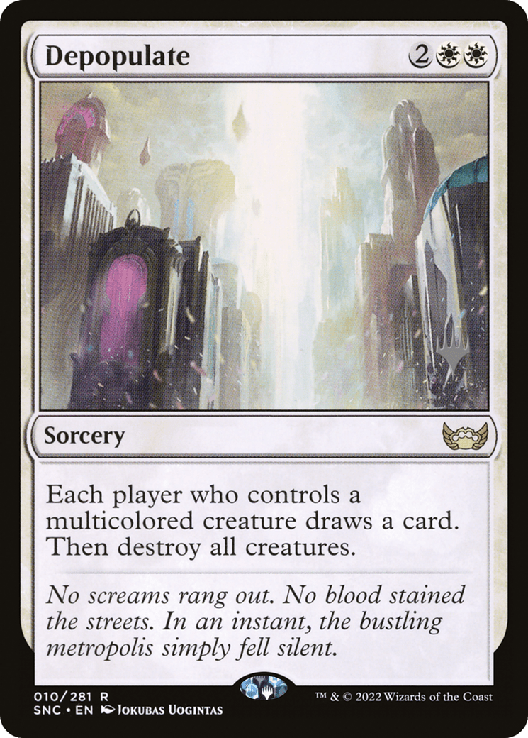 Depopulate (PSNC-10P) - Streets of New Capenna Promos