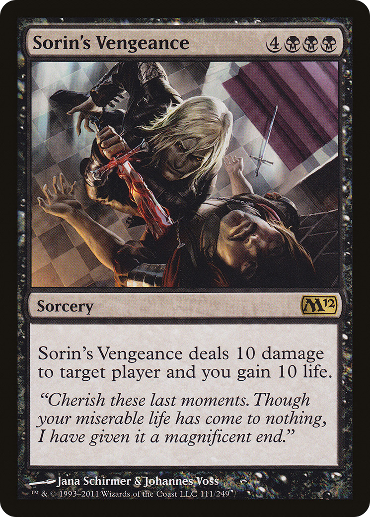 Sorin's Vengeance [Magic 2012] Foil