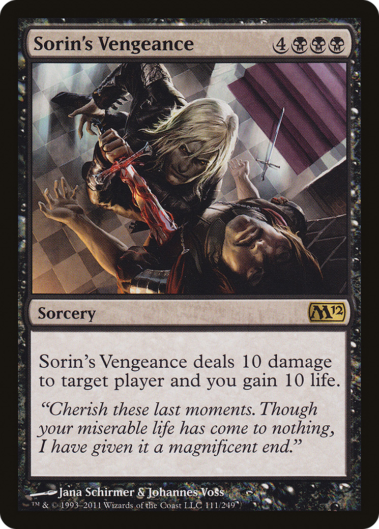 Sorin's Vengeance [Magic 2012] Foil