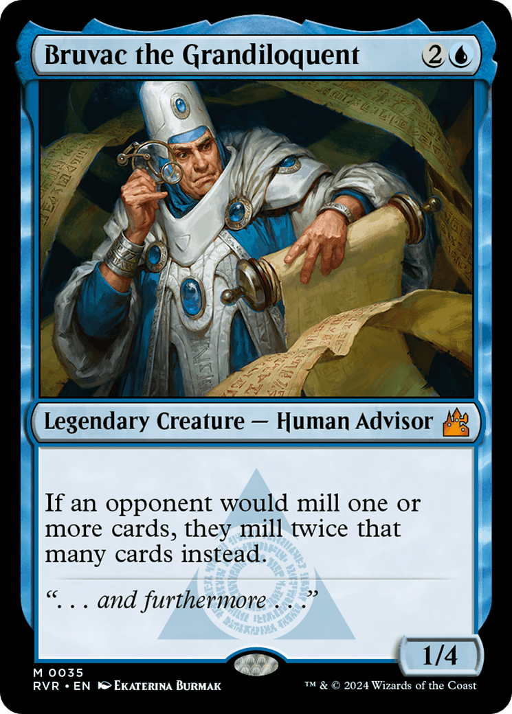Bruvac the Grandiloquent [Ravnica Remastered] Foil