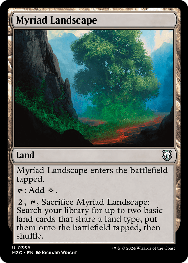 Myriad Landscape [Modern Horizons 3 Commander]