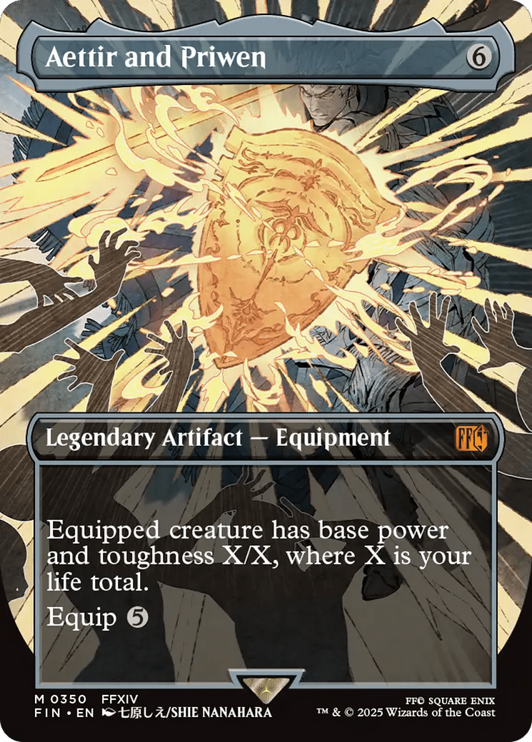 Aettir and Priwen (Borderless) (350) [FINAL FANTASY]  Foil