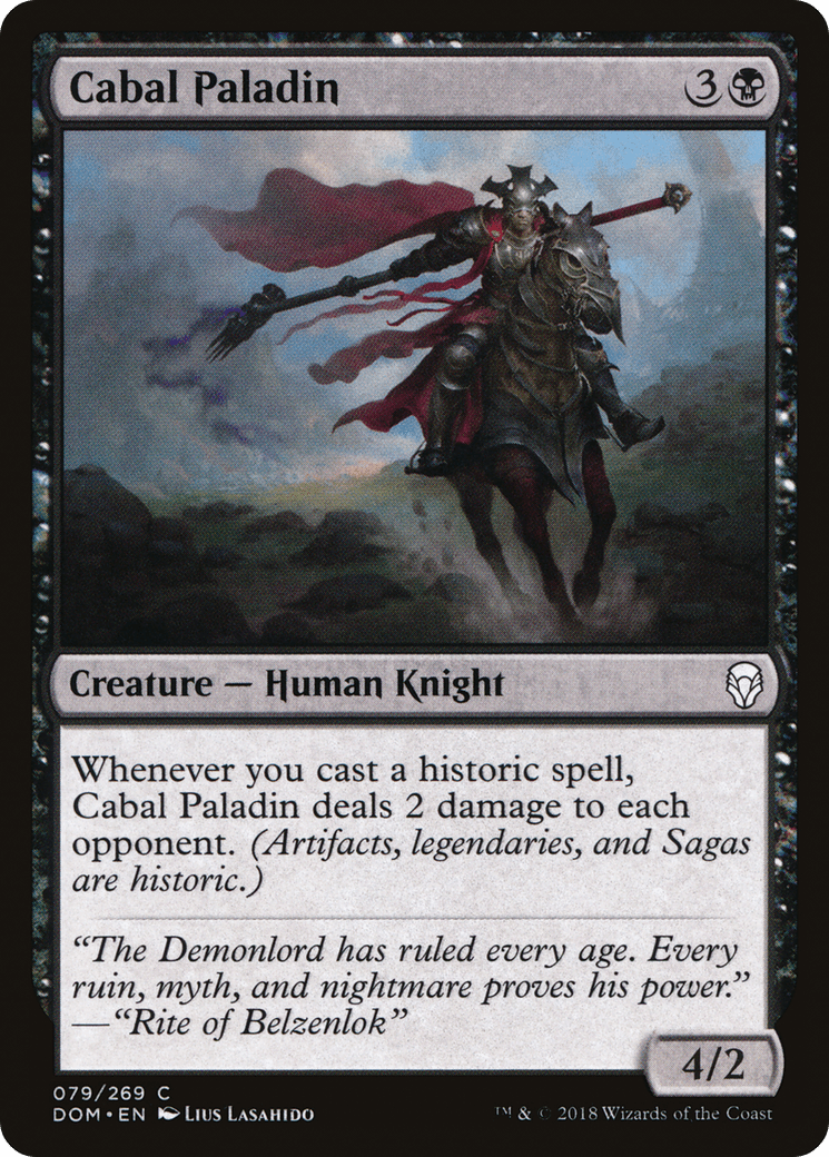 Cabal Paladin [Dominaria] Foil