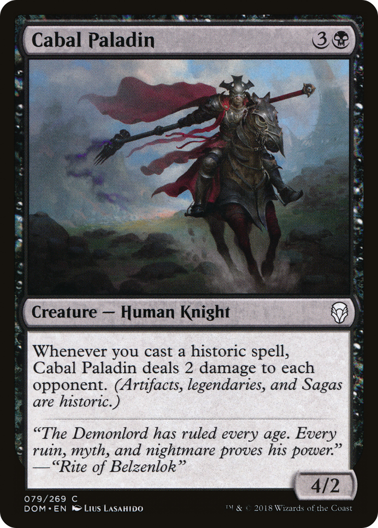 Cabal Paladin [Dominaria] Foil