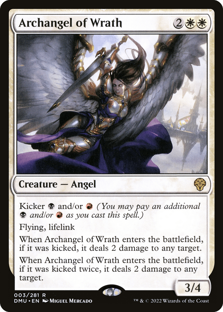 Archangel of Wrath [Dominaria United] Foil