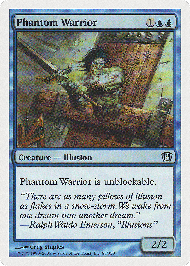 Phantom Warrior [Ninth Edition] Foil