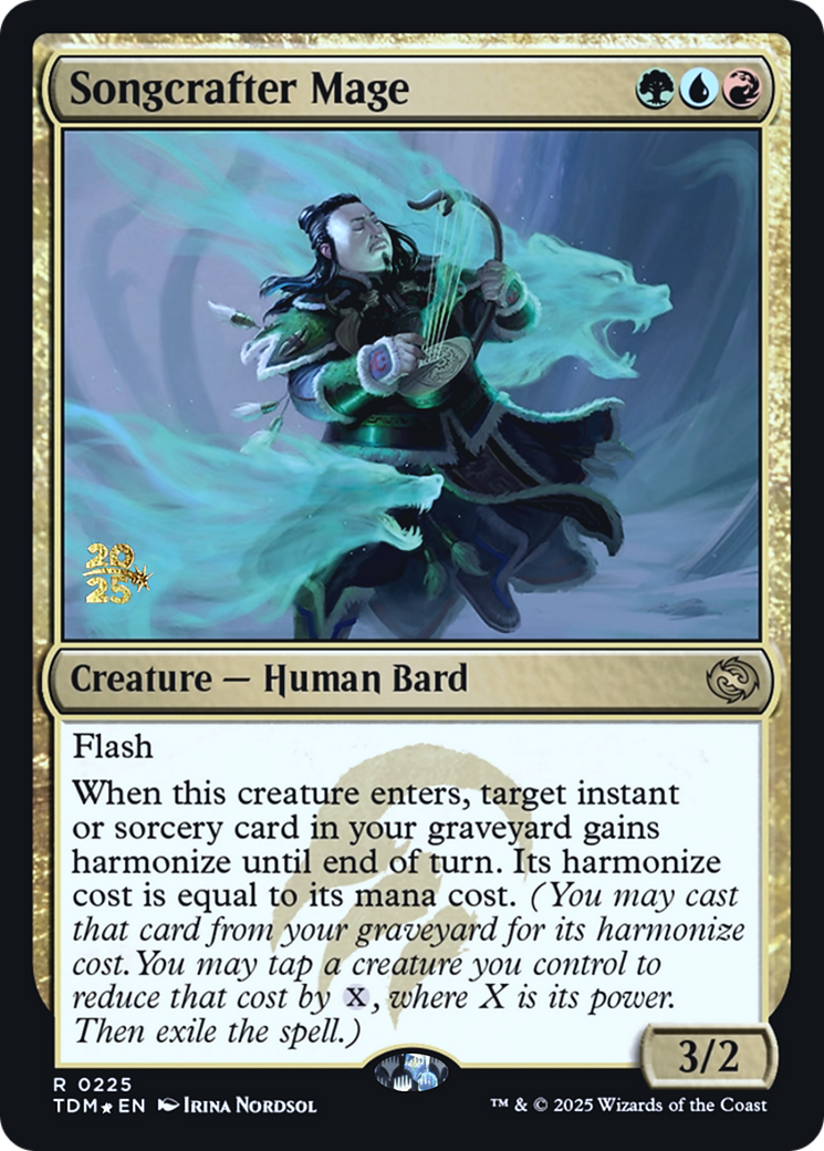 Songcrafter Mage (225) [Prerelease Cards]  Foil