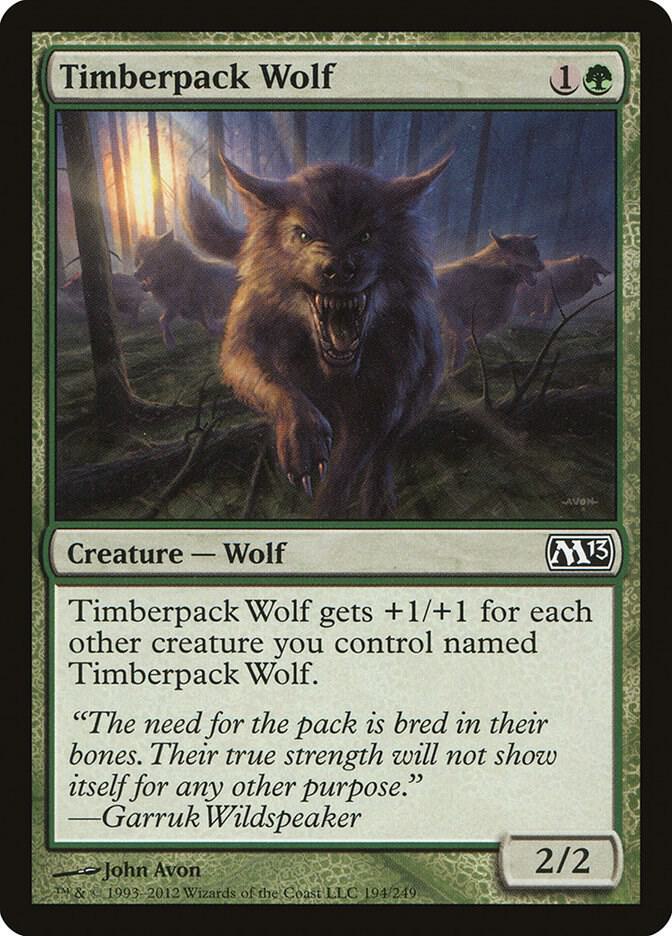 Timberpack Wolf 194/249 (Magic 2013 (M13)) 