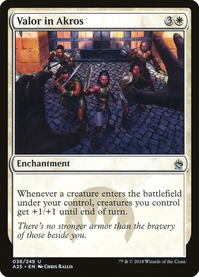Valor in Akros 38/249 (Masters 25) 