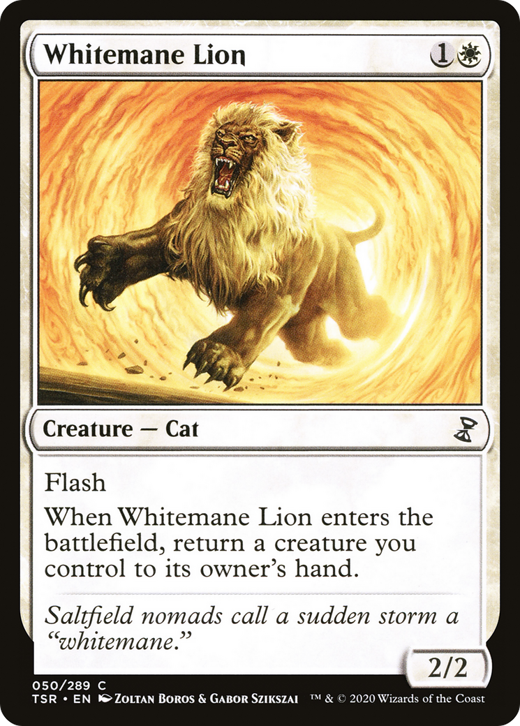 Whitemane Lion [Time Spiral Remastered] Foil