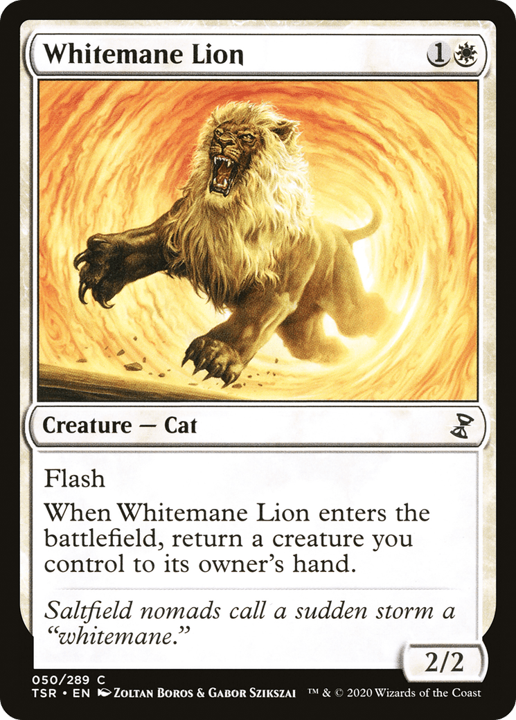 Whitemane Lion [Time Spiral Remastered] Foil