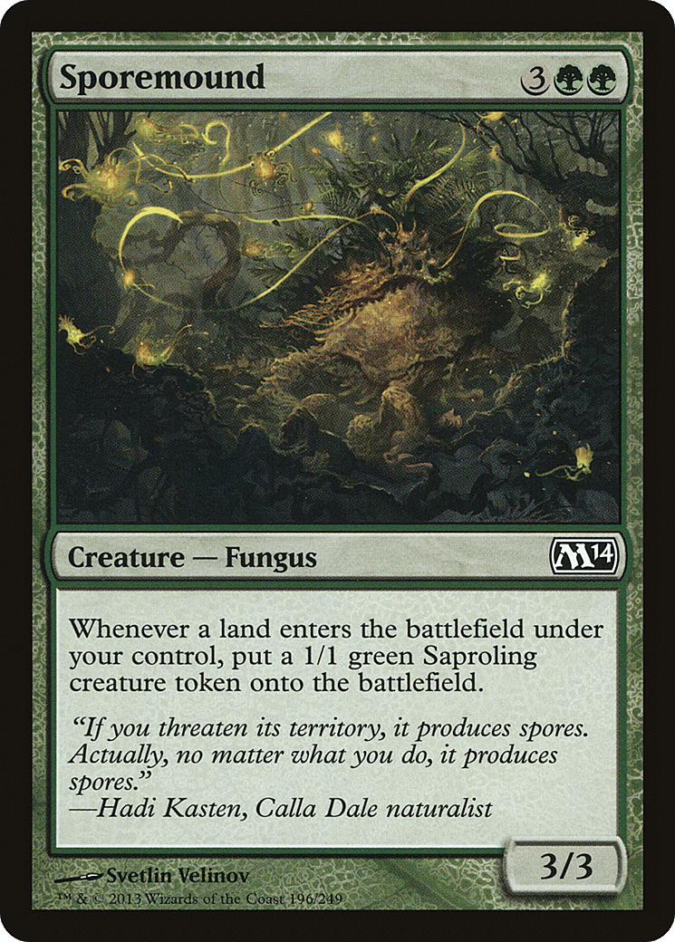 Sporemound [Magic 2014] Foil