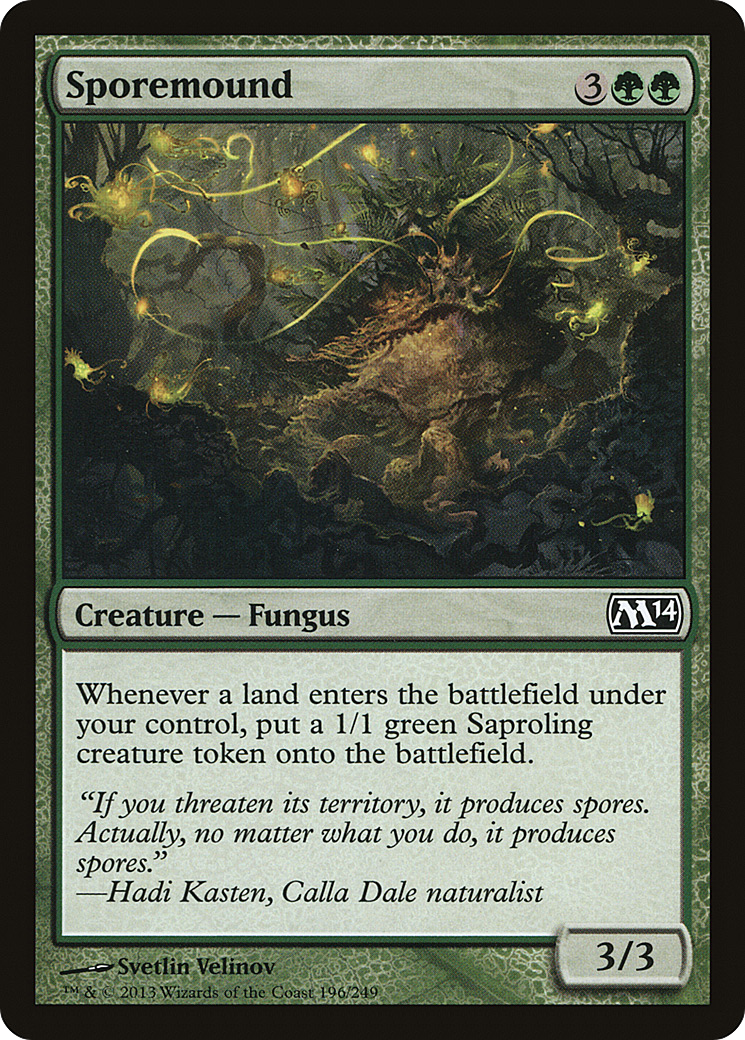 Sporemound [Magic 2014] Foil