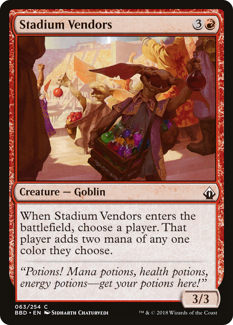 Stadium Vendors [Battlebond] Foil