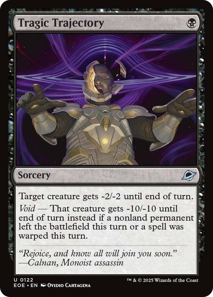 Tragic Trajectory 122/276 (Edge of Eternities)  - Foil