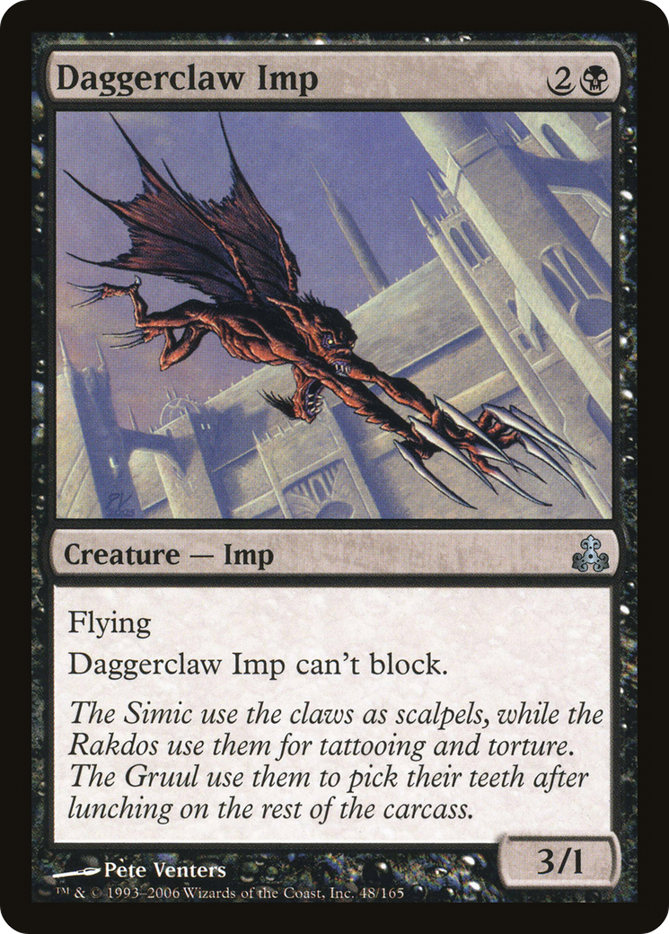 Daggerclaw Imp [Guildpact] Foil