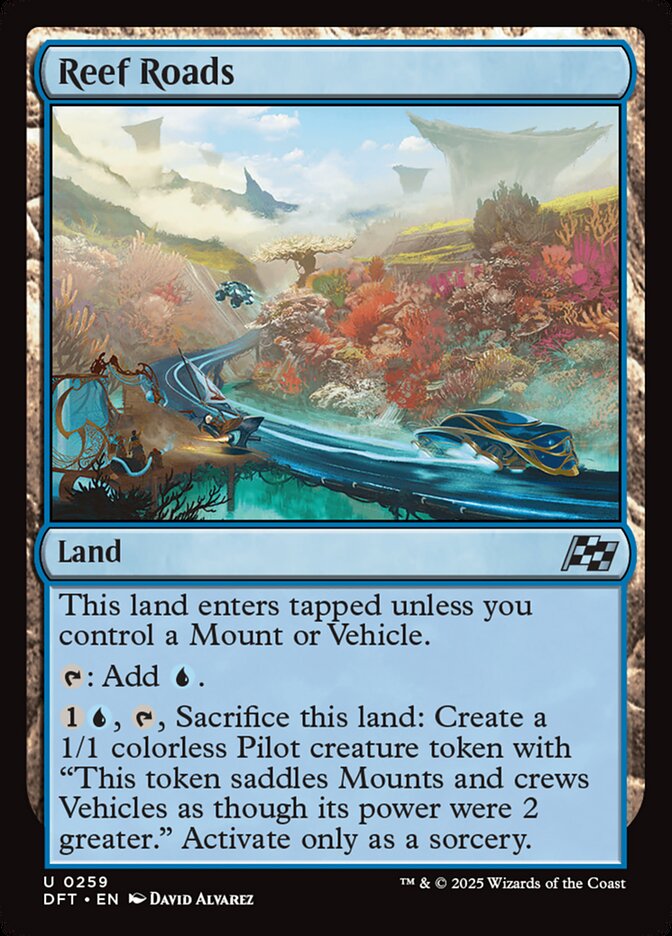 Reef Roads 259/291 (Aetherdrift)  - Foil