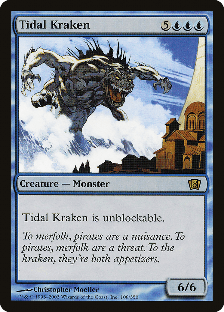 Tidal Kraken [Eighth Edition] Foil